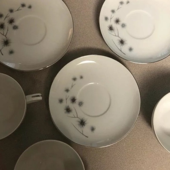 Mid Century Starburst Tea Set - Picture 3 of 6